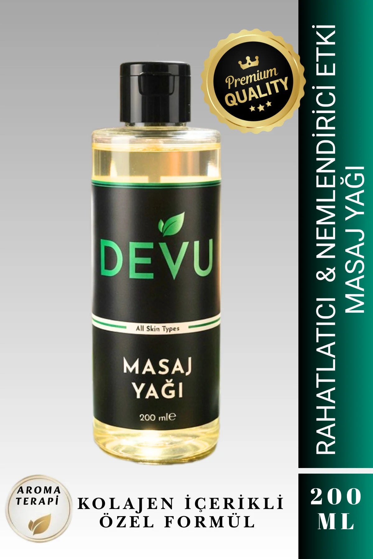 Doğal İçerikli Premium Masaj Yağı