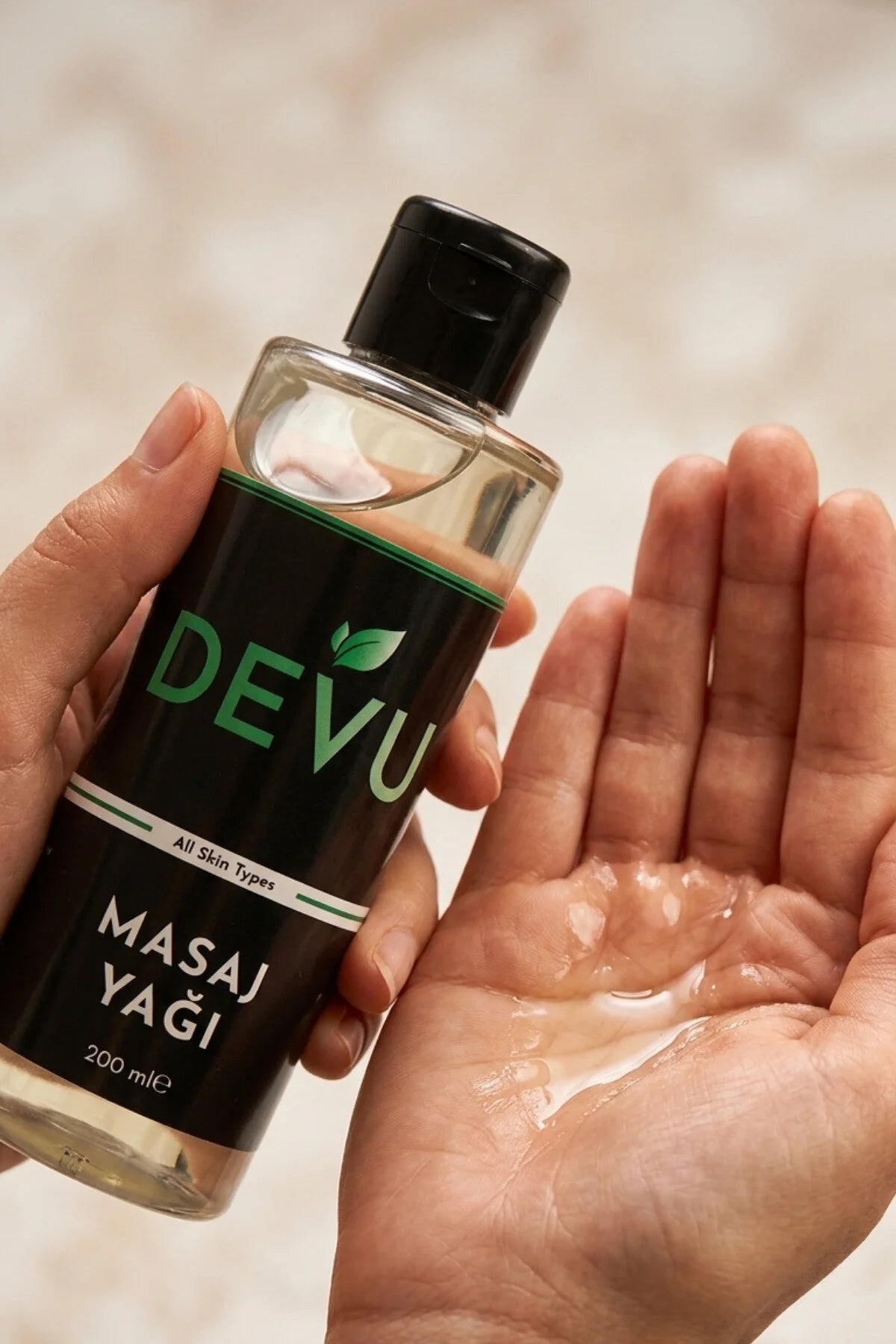 Doğal İçerikli Premium Masaj Yağı