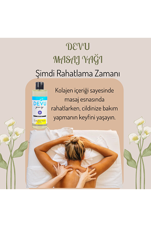 DEVU Doğal Masaj Yağı
