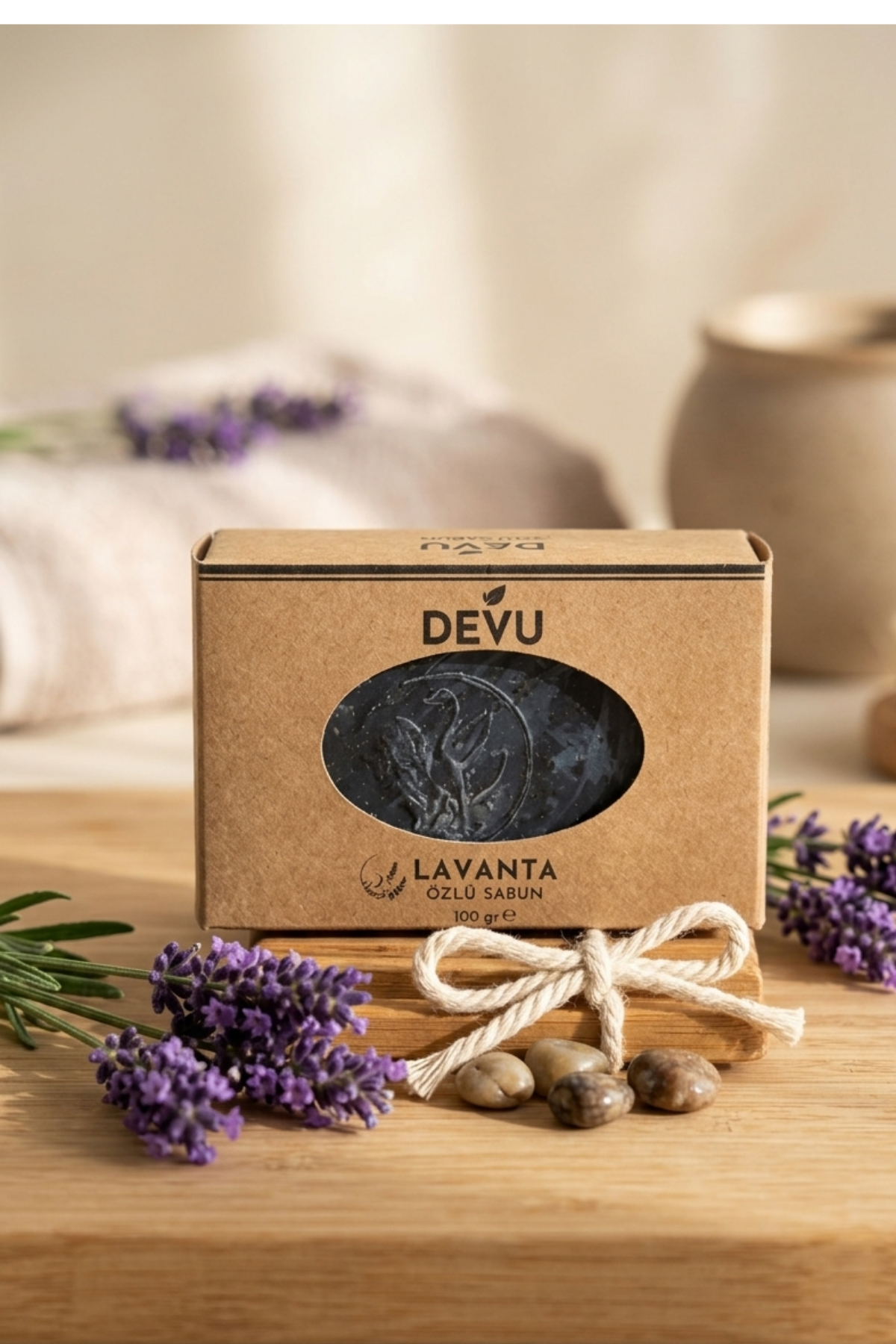 Lavanta Özlü Doğal El Yapımı Sabun