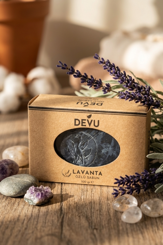 Lavanta Özlü Doğal El Yapımı Sabun