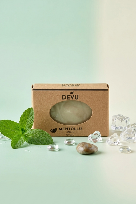 Mentollü Ferahlatıcı Doğal El Yapımı Sabun