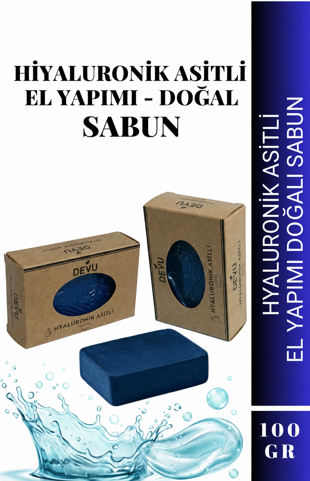 El Yapımı Doğal Sabun Hyaluronik Asitli Doğal Sabun