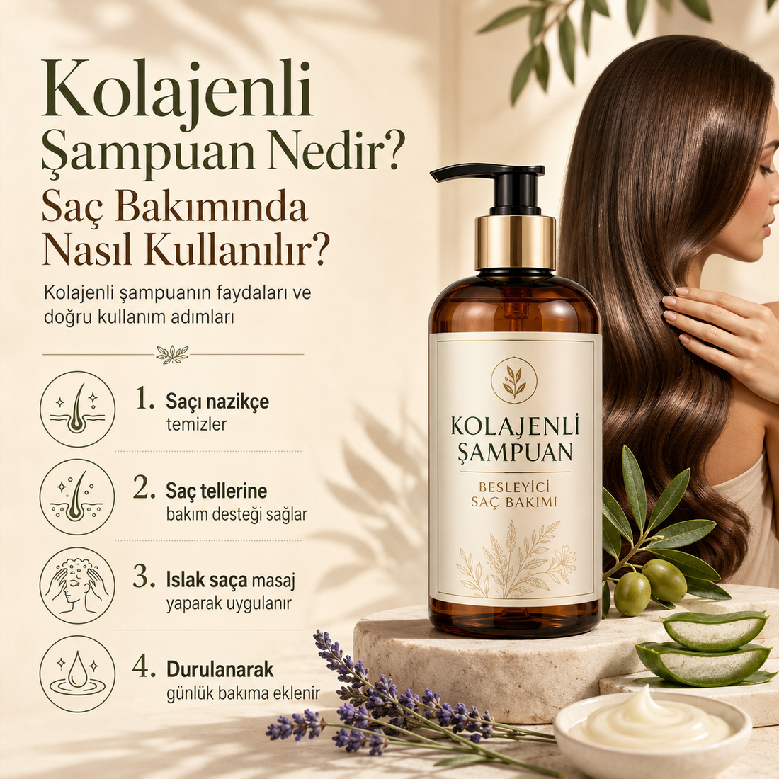 Kolajenli Şampuan Nedir? Saç Bakımında Nasıl Kullanılır?