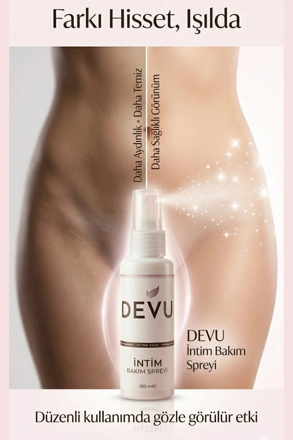 Devu Doğal Vücut Intim Bakım Spreyi