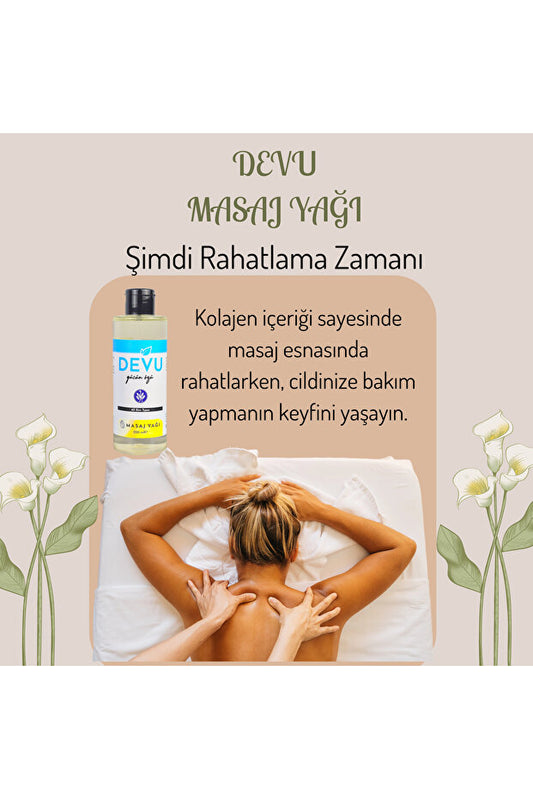 DEVU Doğal Masaj Yağı