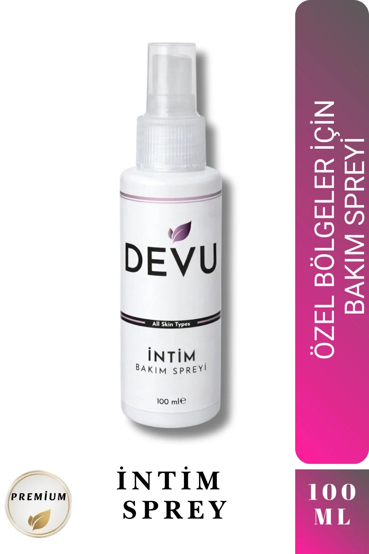 Devu Doğal Vücut Intim Bakım Spreyi
