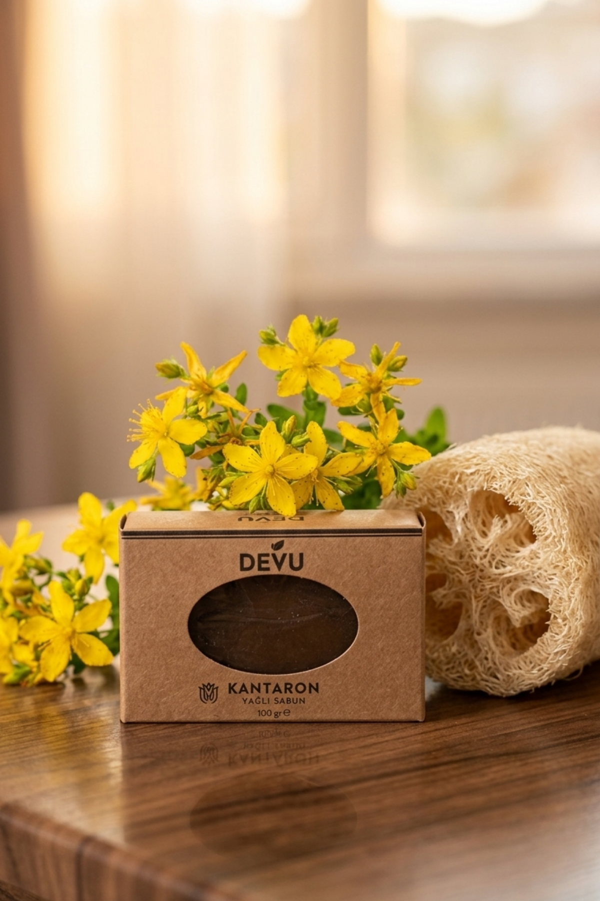 Kantaron Özlü Doğal El Yapımı Sabun