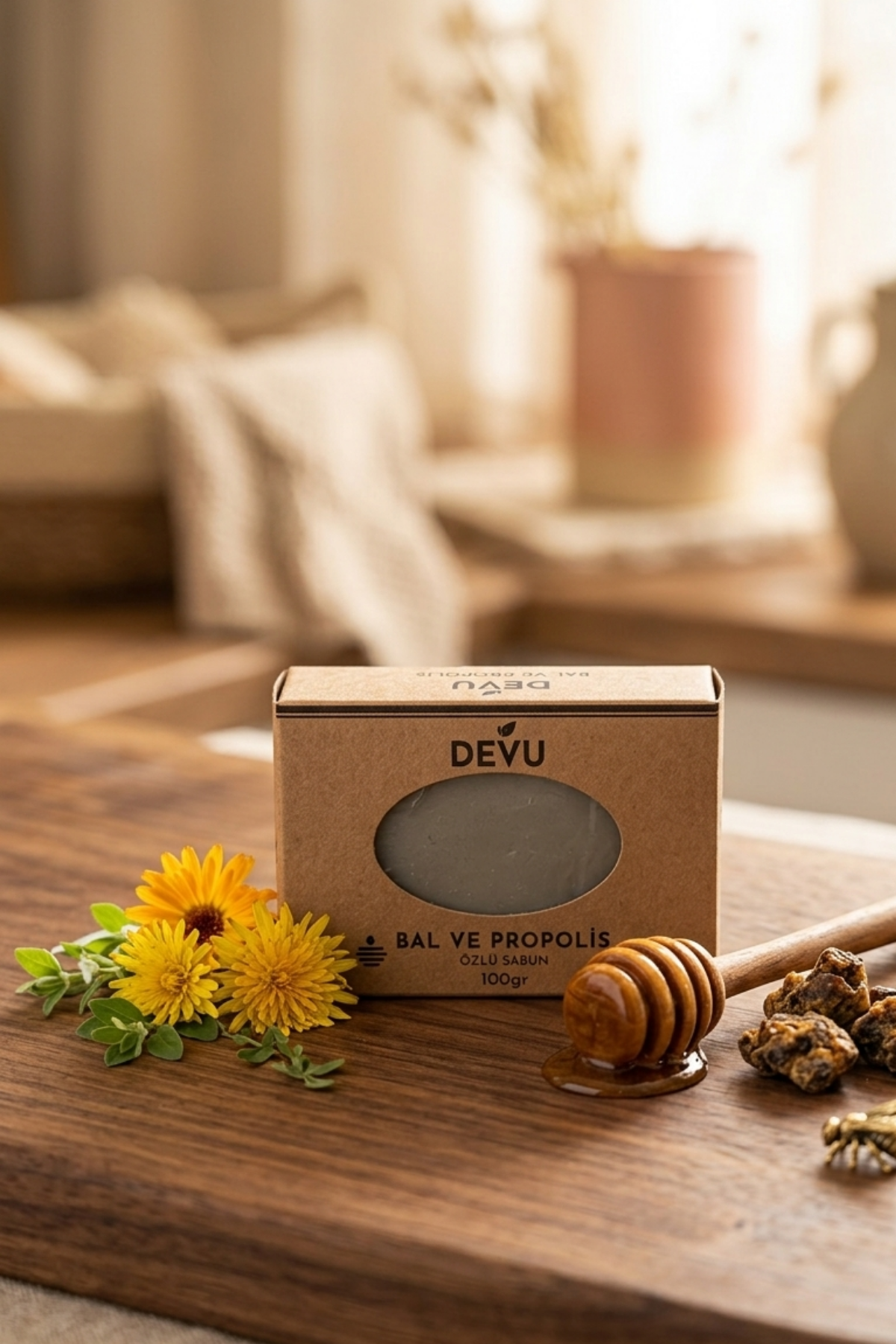 Bal & Propolis Doğal El Yapımı Sabun