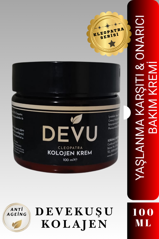 Yaşlanma Karşıtı DeveKuşu Kolajen Kremi