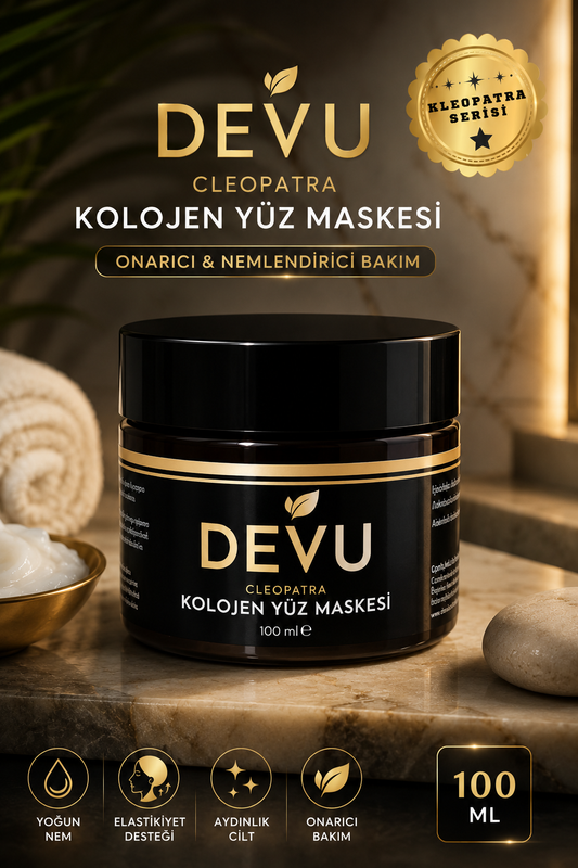 Yaşlanma Karşıtı DeveKuşu Kolajen Yüz Maskesi