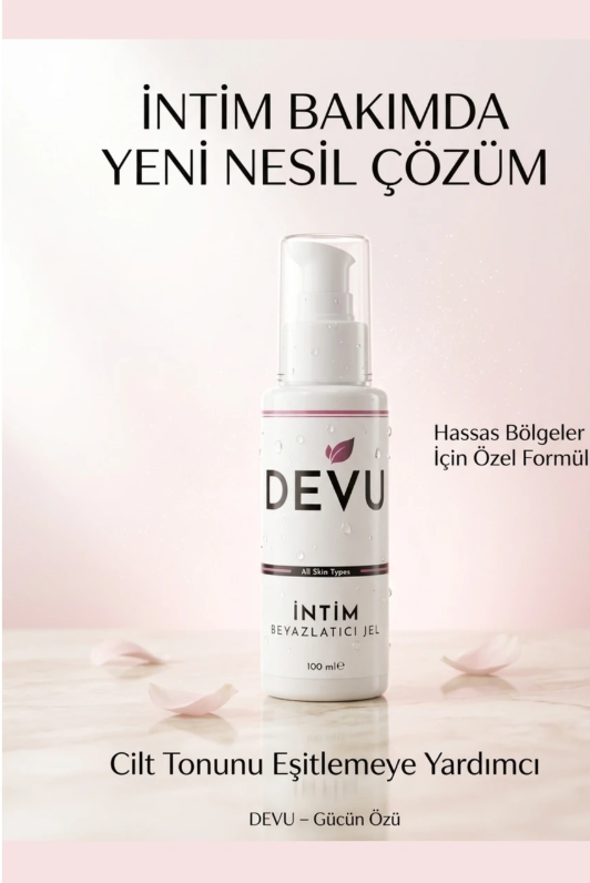 İntim Kolajenli Doğal Cilt Beyazlatıcı Jel