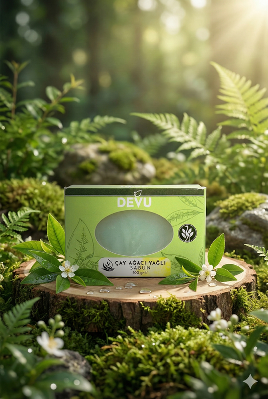 Çay Ağacı Yağlı Doğal Sabun