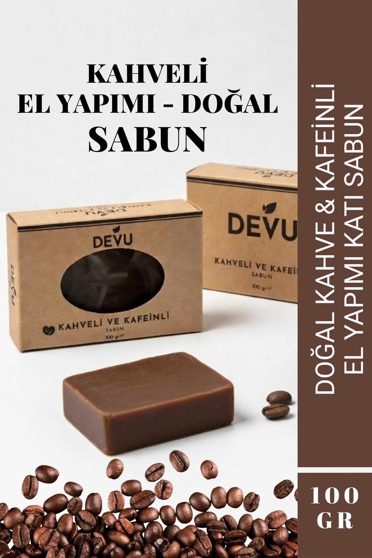 Kahve & Kafeinli Doğal El Yapımı Sabun