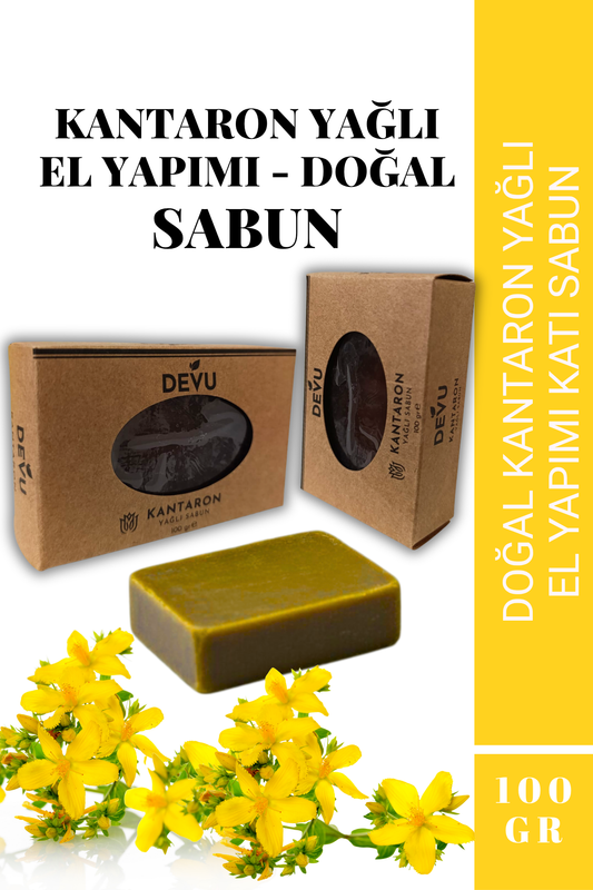 Kantaron Özlü Doğal El Yapımı Sabun