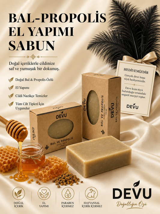 Bal & Propolis Doğal El Yapımı Sabun