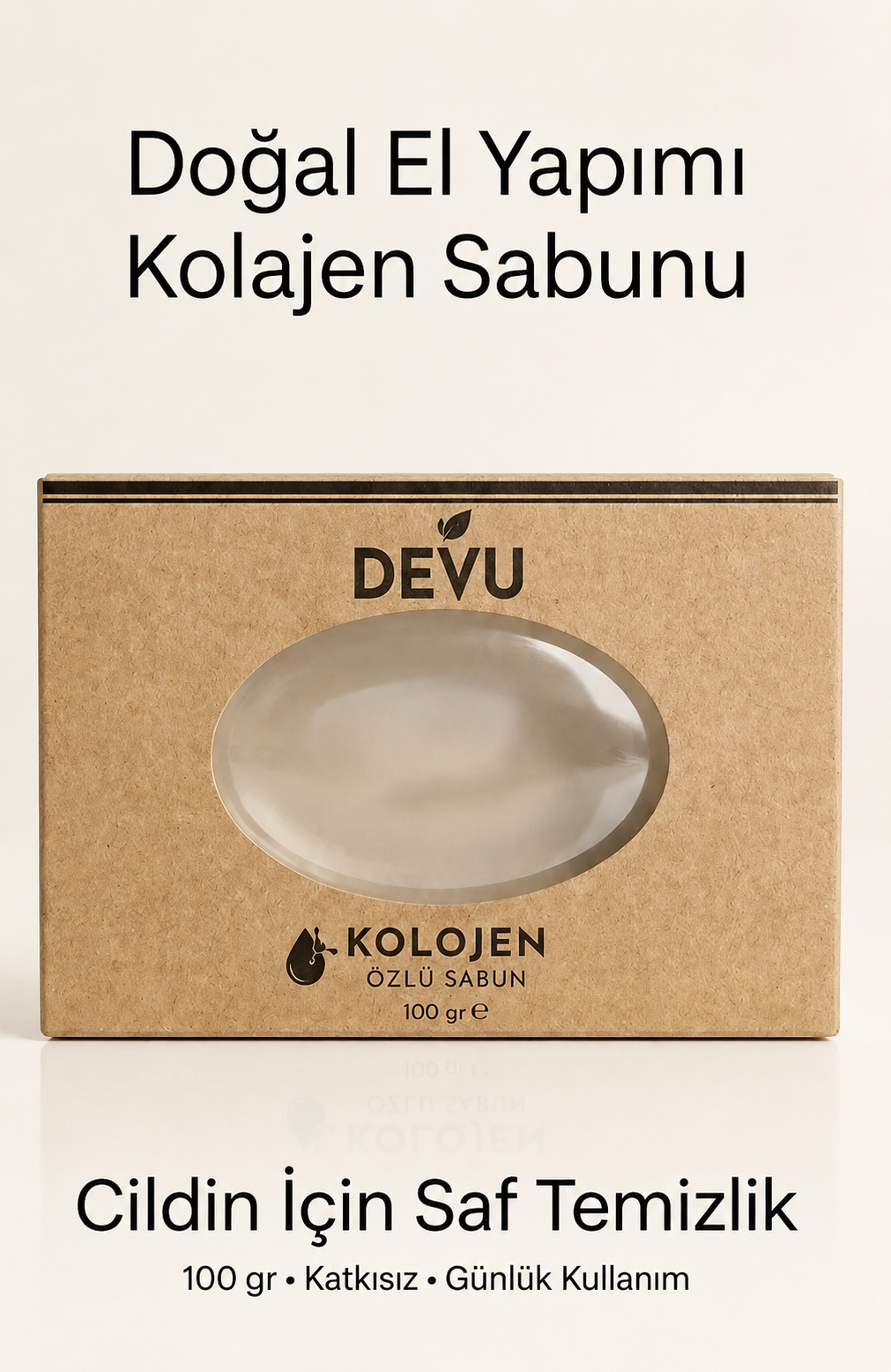 El Yapımı Doğal Sabun Kolajen Doğal Sabun