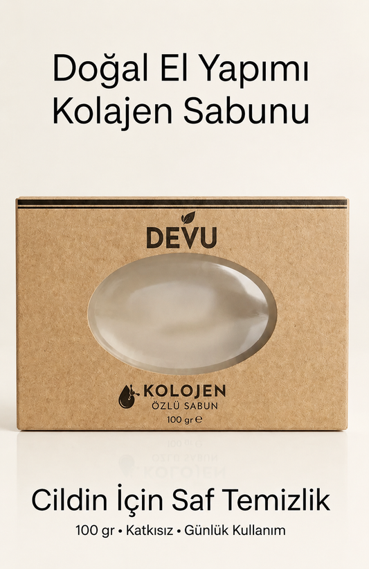 El Yapımı Doğal Sabun Kolajen Doğal Sabun