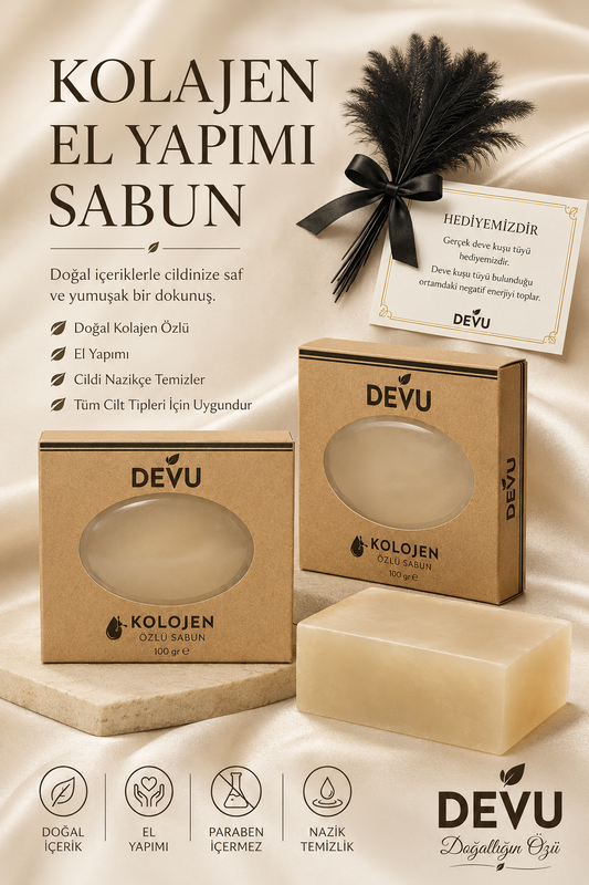El Yapımı Doğal Sabun Kolajen Doğal Sabun