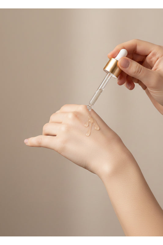 Doğal Deve Kuşu Kolejenli Cilt Beyazlatıcı Serum